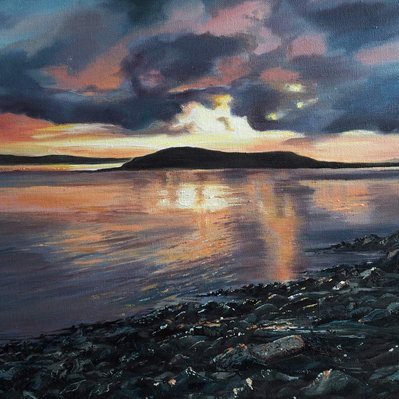 Hog Island by D - Buy Irish Art - D - Kilbaha Gallery