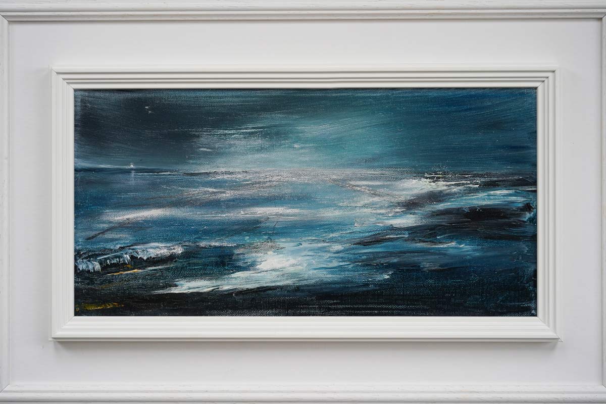 Ross Moonrise by Fiona Quinn Cartwright for Kilbaha Gallery Buy Irish Art Online