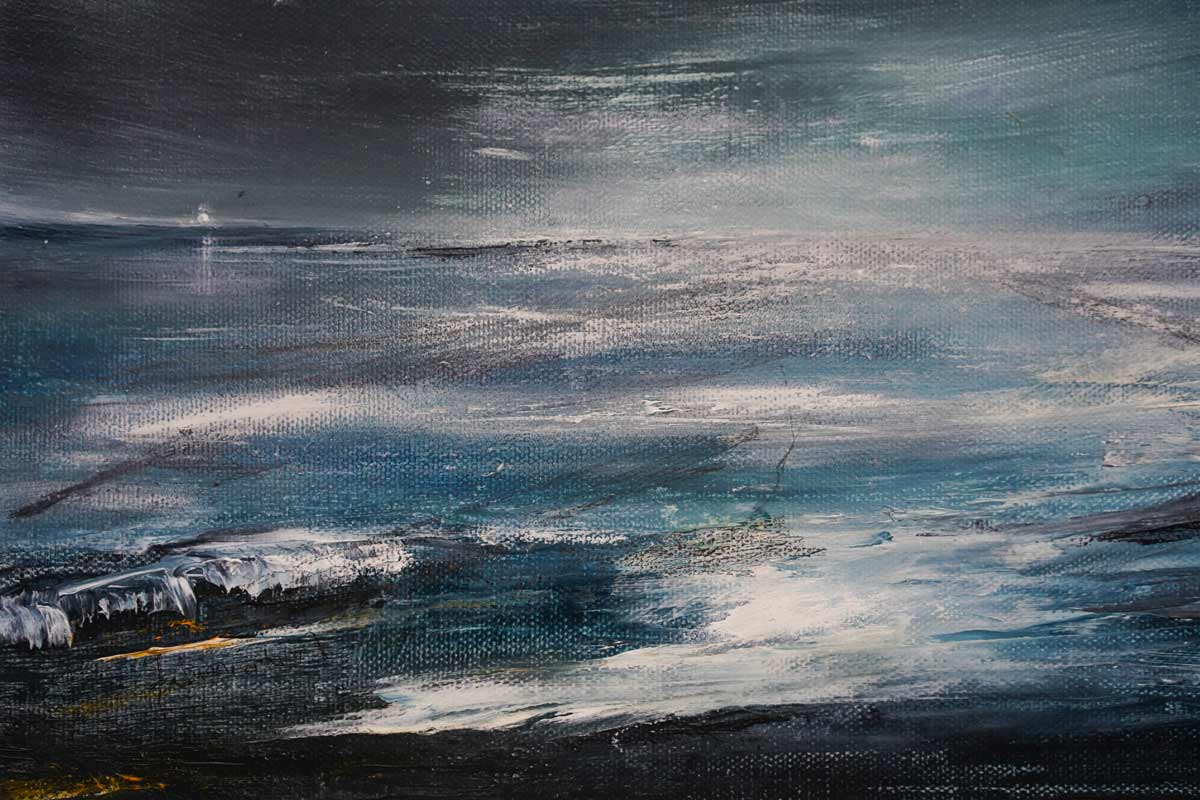 Ross Moonrise by Fiona Quinn Cartwright for Kilbaha Gallery Buy Irish Art Online