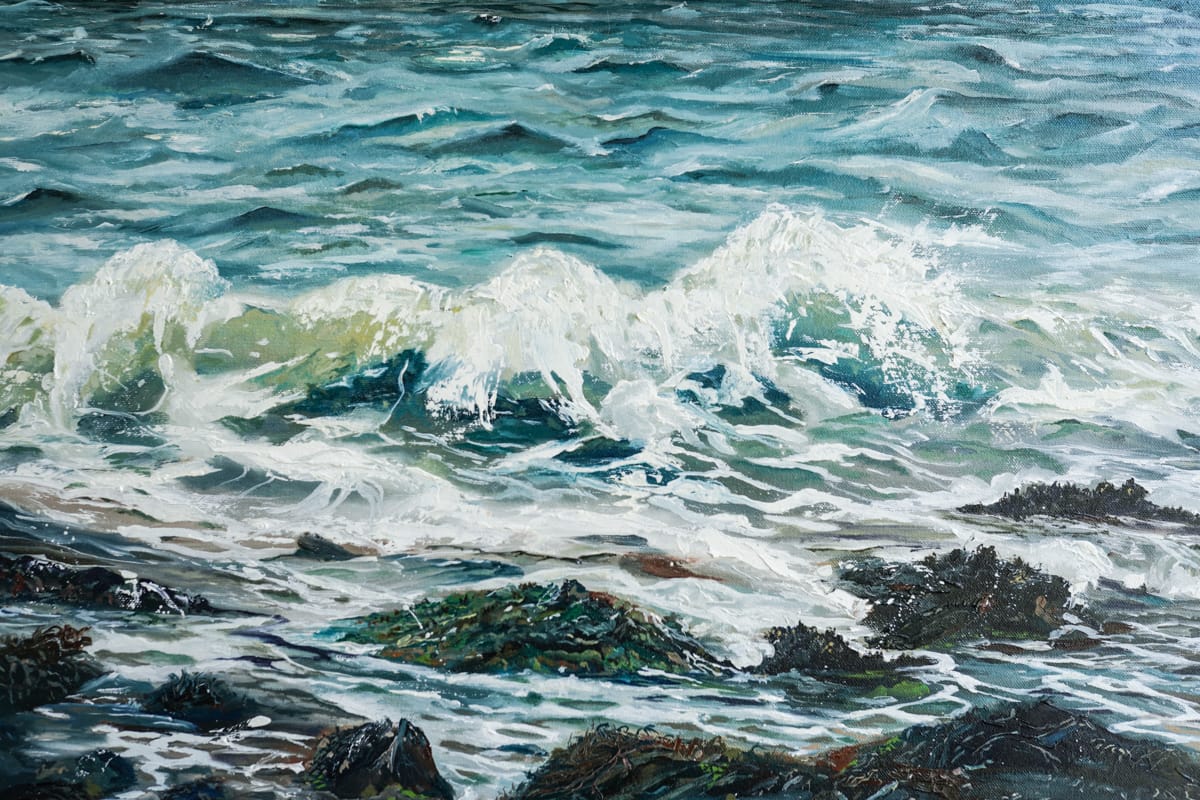 Wild Waters by D for Kilbaha Gallery Buy Irish Art Online