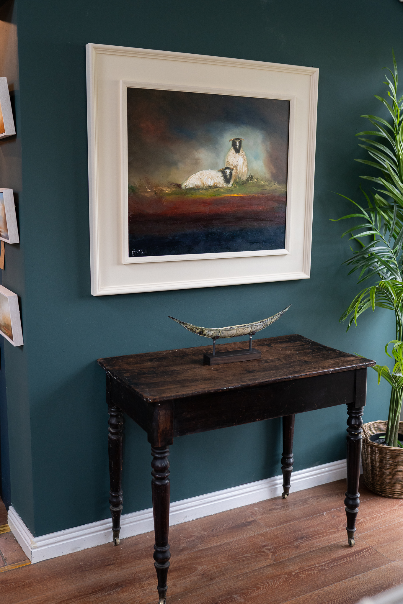 Padraig McCaul landscape sheep oil painting