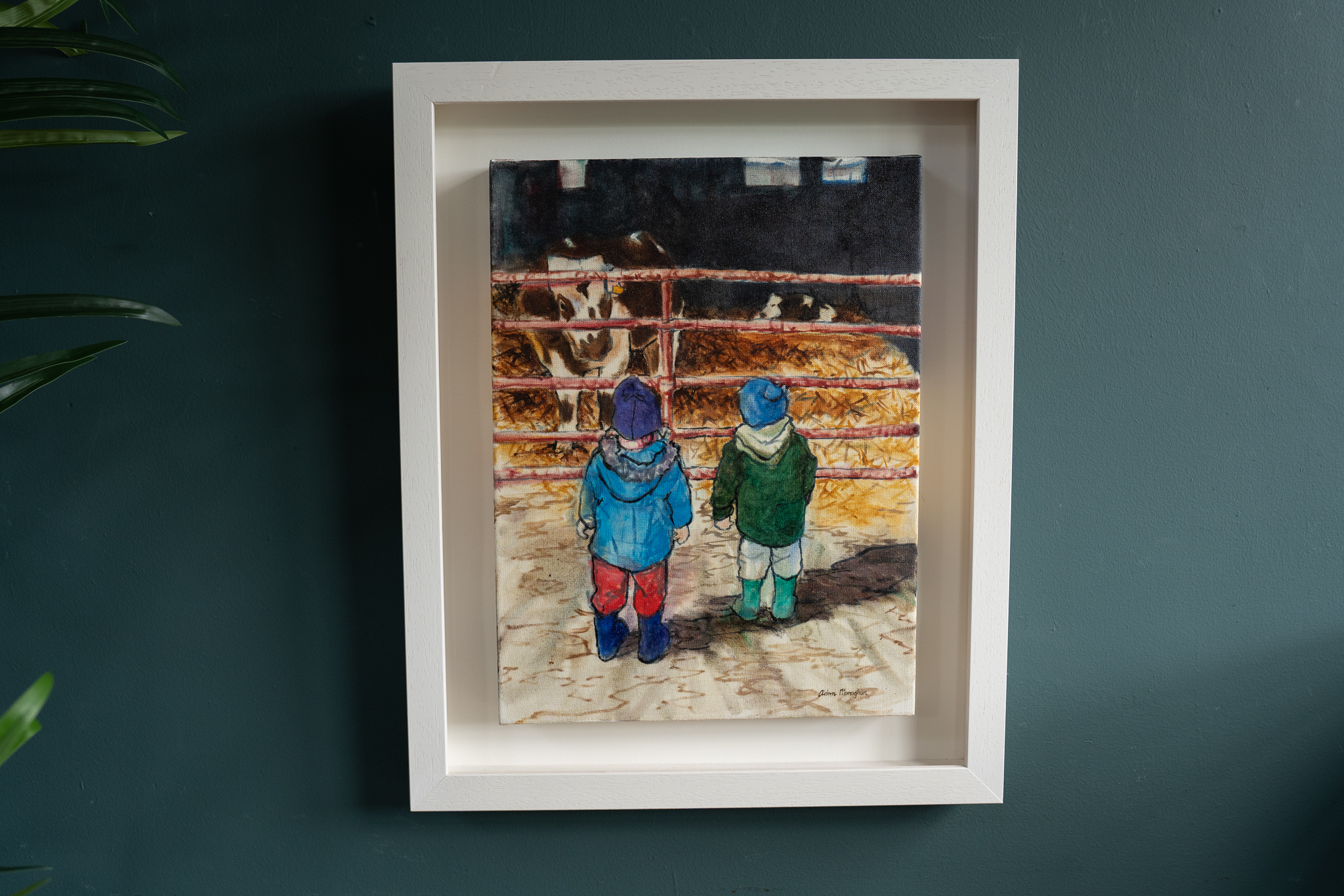 Aideen Monaghan Irish abstract farm art