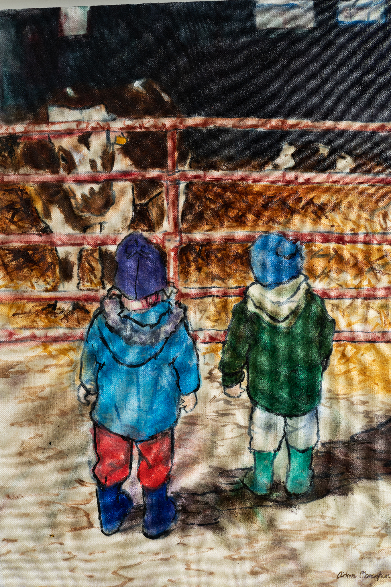 Aideen Monaghan Irish farm art