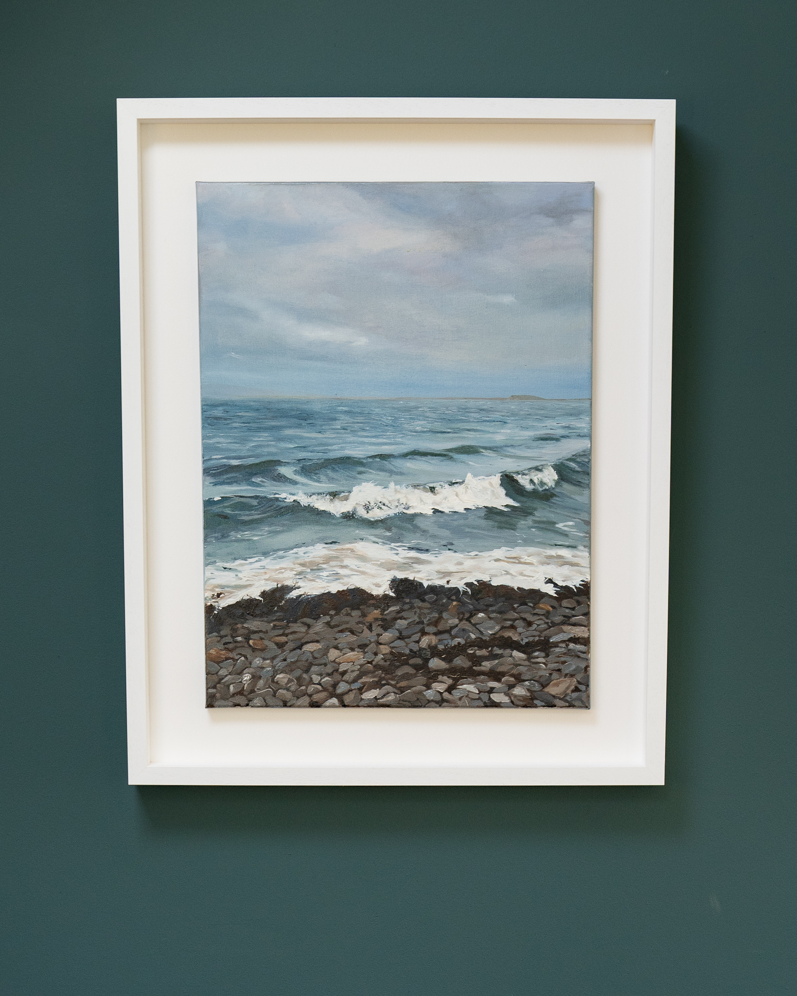 Cappa Co Clare seascape D Irish artist