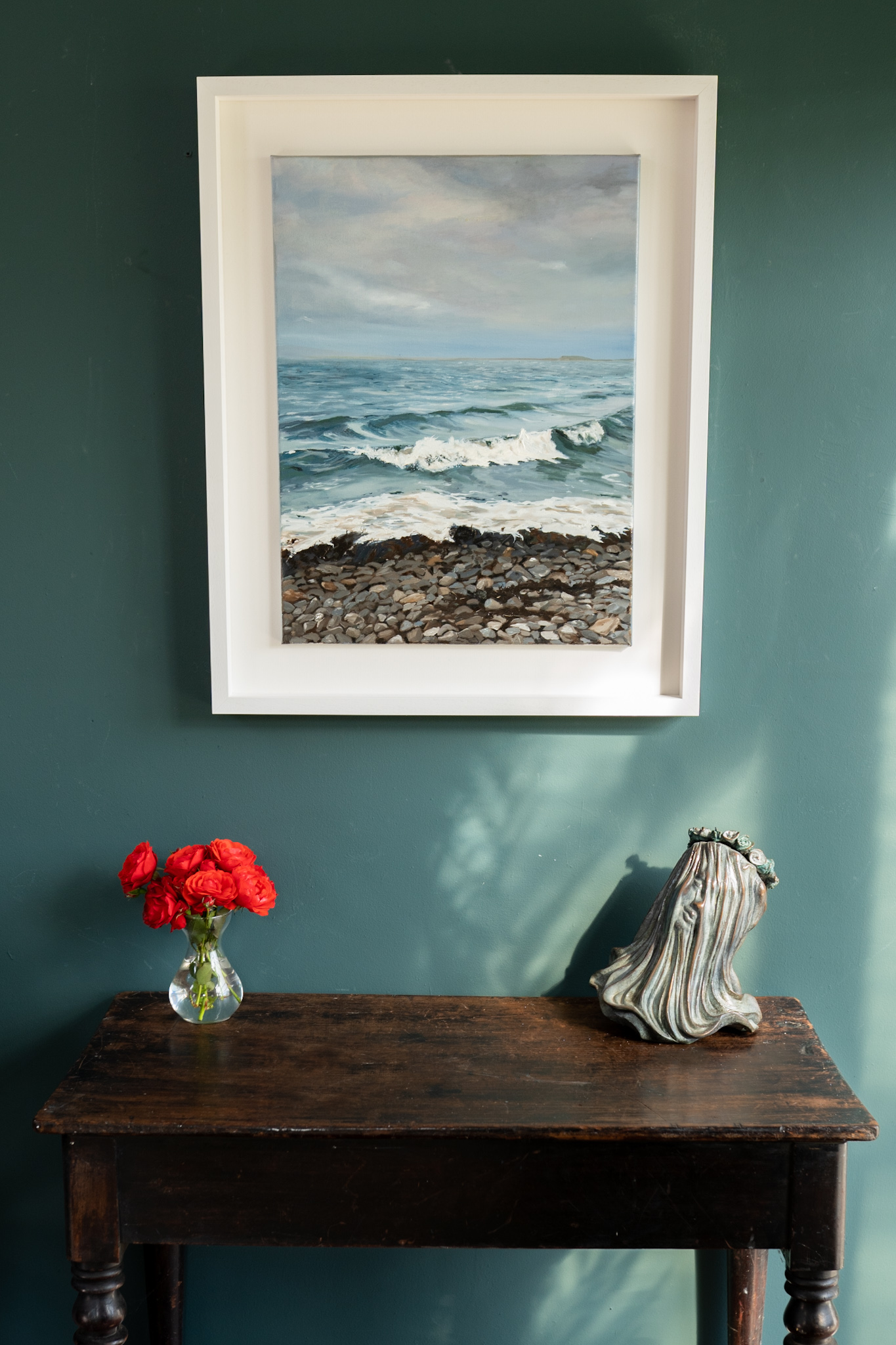 Cappa Co Clare seascape D Irish artist