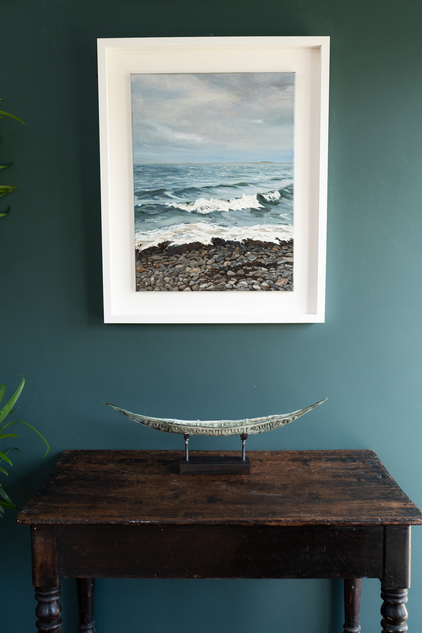 Cappa Co Clare seascape D Irish artist