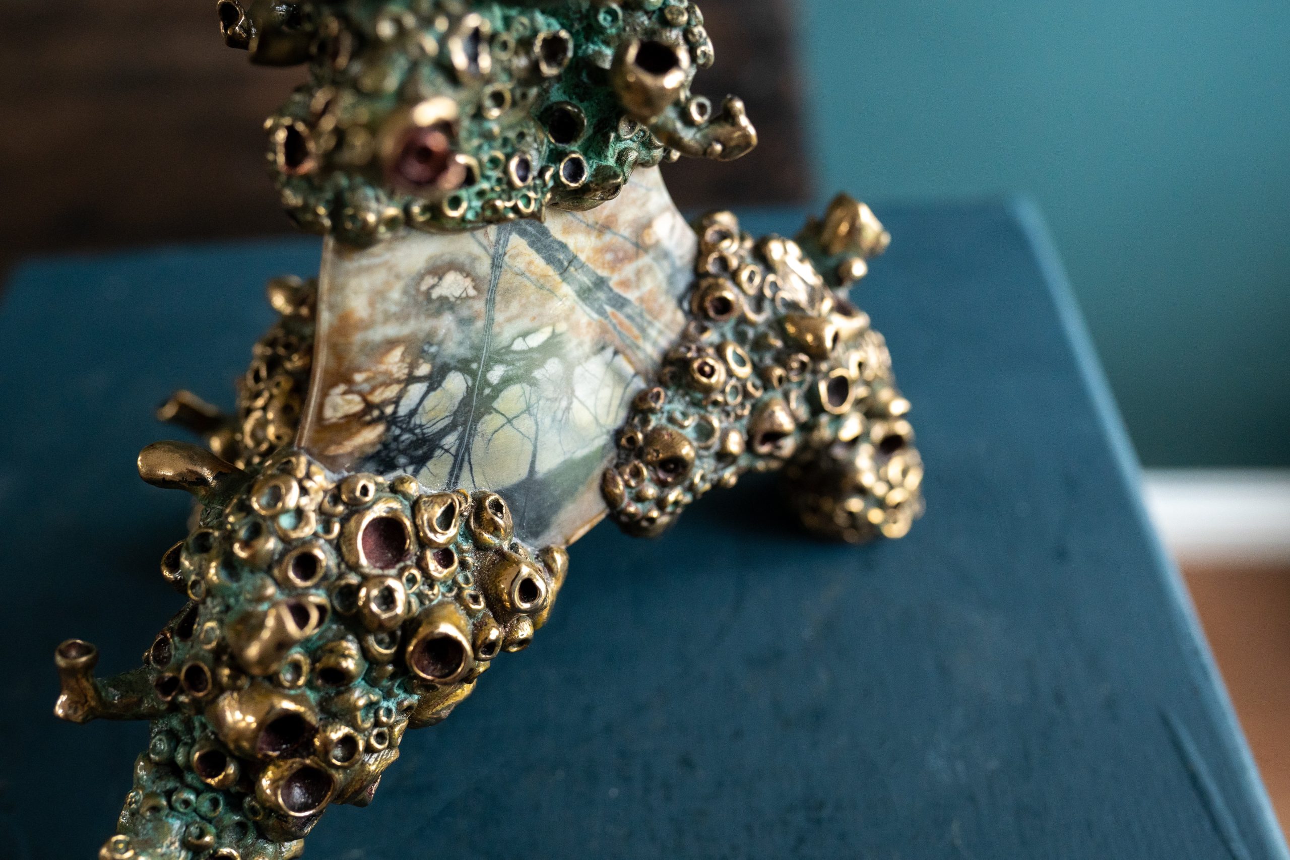 Arturas - Lithuanian Sculptor Arturas Karabanovas alluring and interesting pieces of sculpture Irish art original sculpture bronze interiors underwater sea creatures and interesting figures
