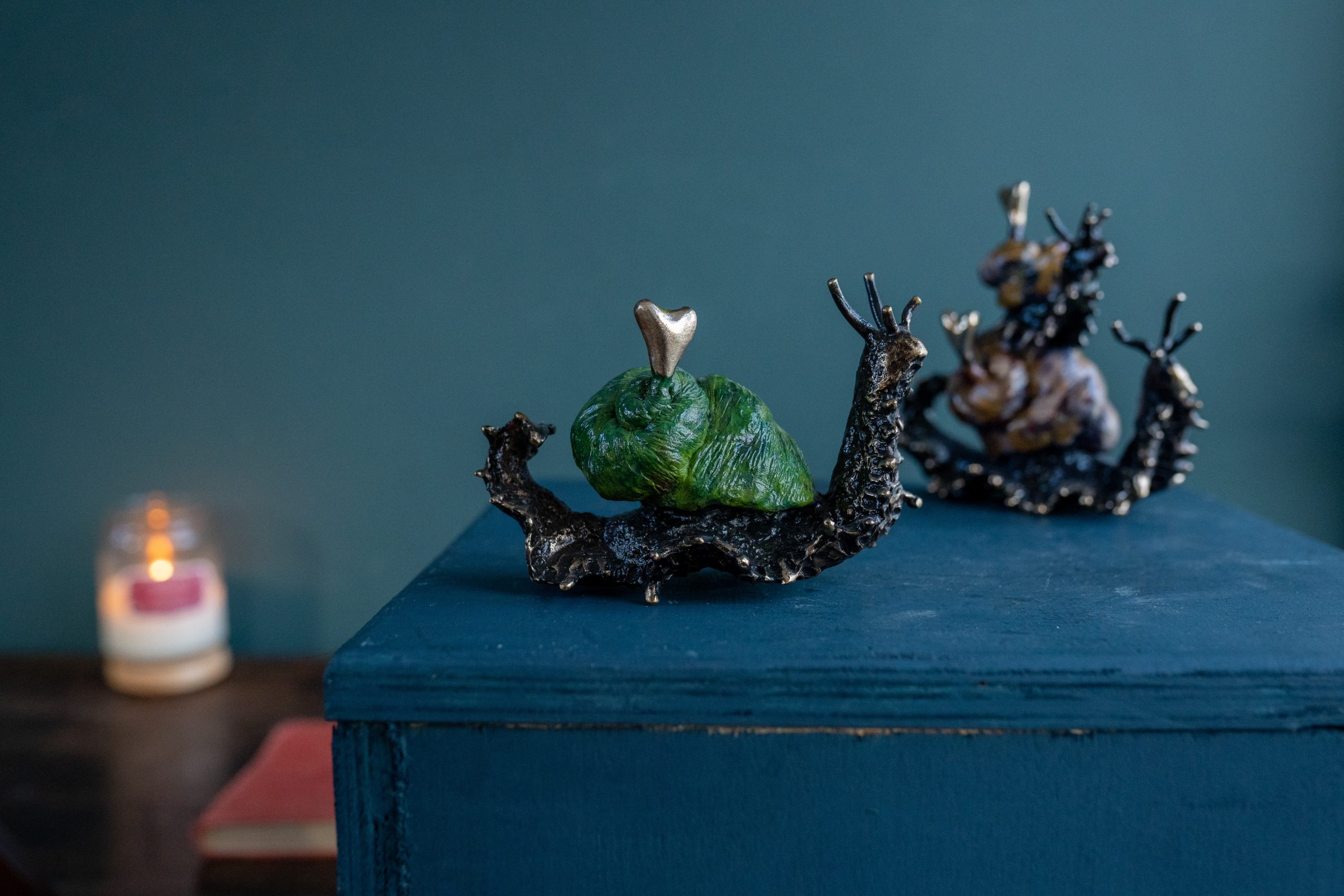 Arturas - Lithuanian Sculptor Arturas Karabanovas alluring and interesting pieces of sculpture Irish art original sculpture bronze interiors underwater sea creatures and interesting figures