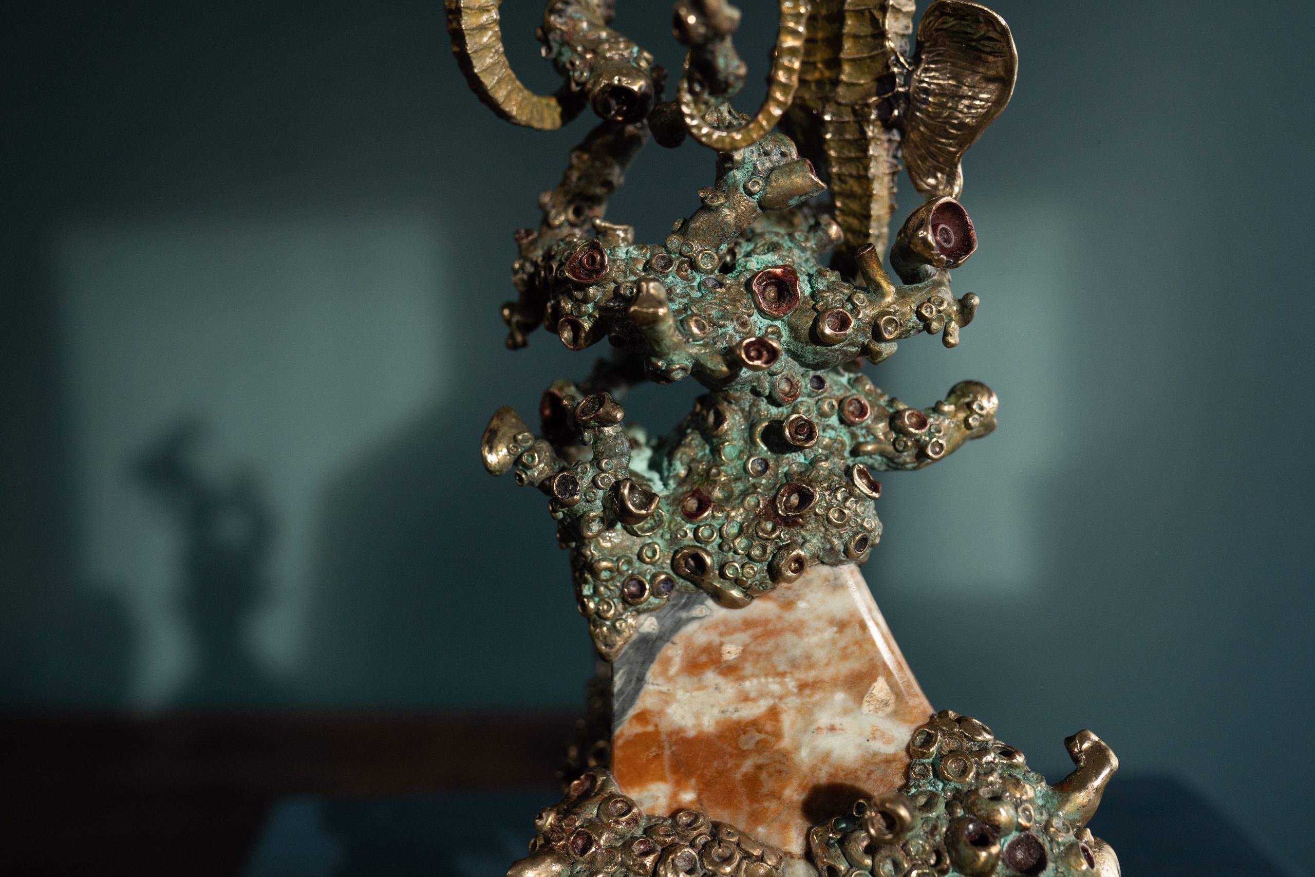 Arturas - Lithuanian Sculptor Arturas Karabanovas alluring and interesting pieces of sculpture Irish art original sculpture bronze interiors underwater sea creatures and interesting figures