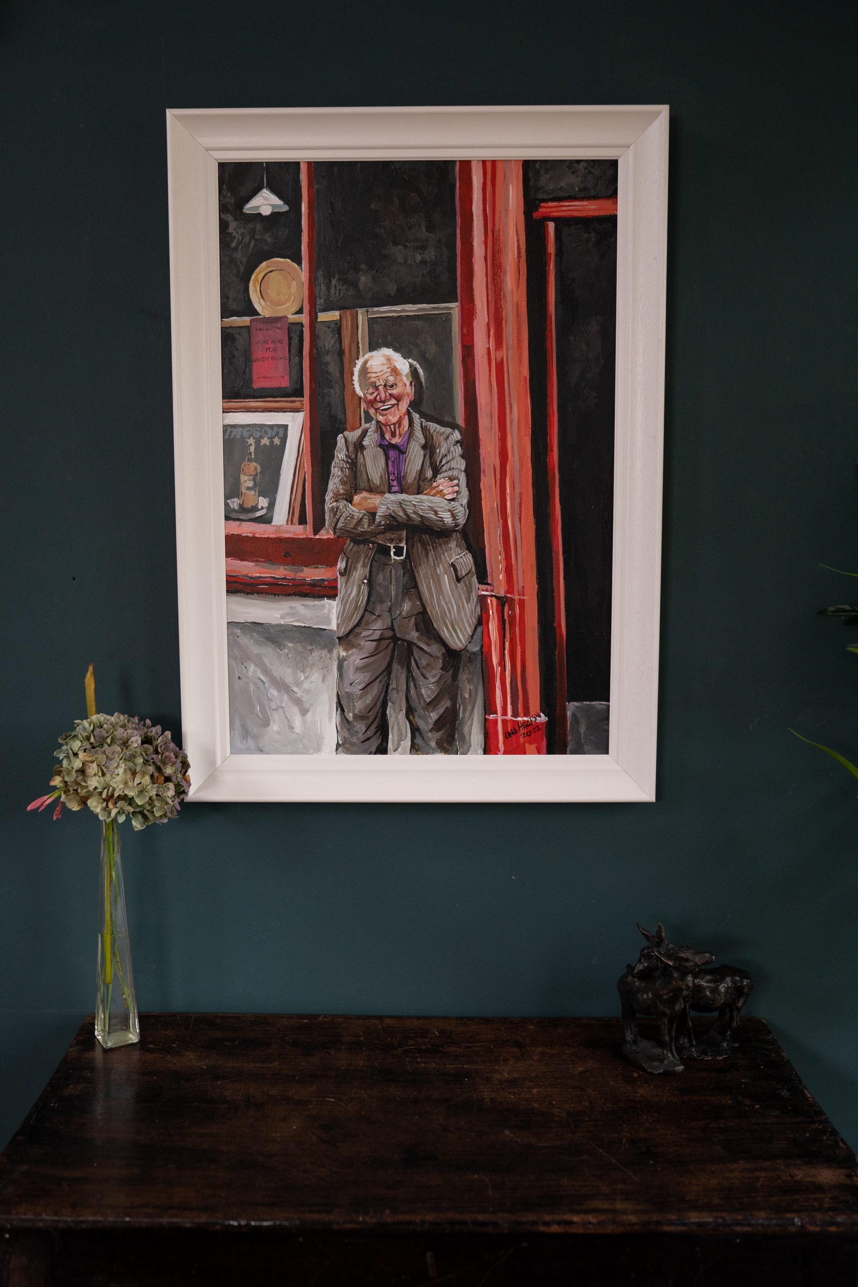 Una Heaton portait seascape oil paintinfor Kilbaha Gallery Irish art online original work Kilbaha Gallery Wild Atlantic Way Lahinch