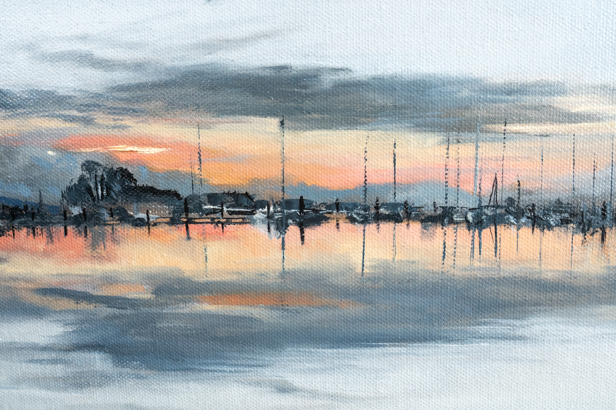 Oil painting West Clare artist 'D' Kilbaha Gallery Irish art Painting fine art oils Irish gift Ireland interior design WAW prints