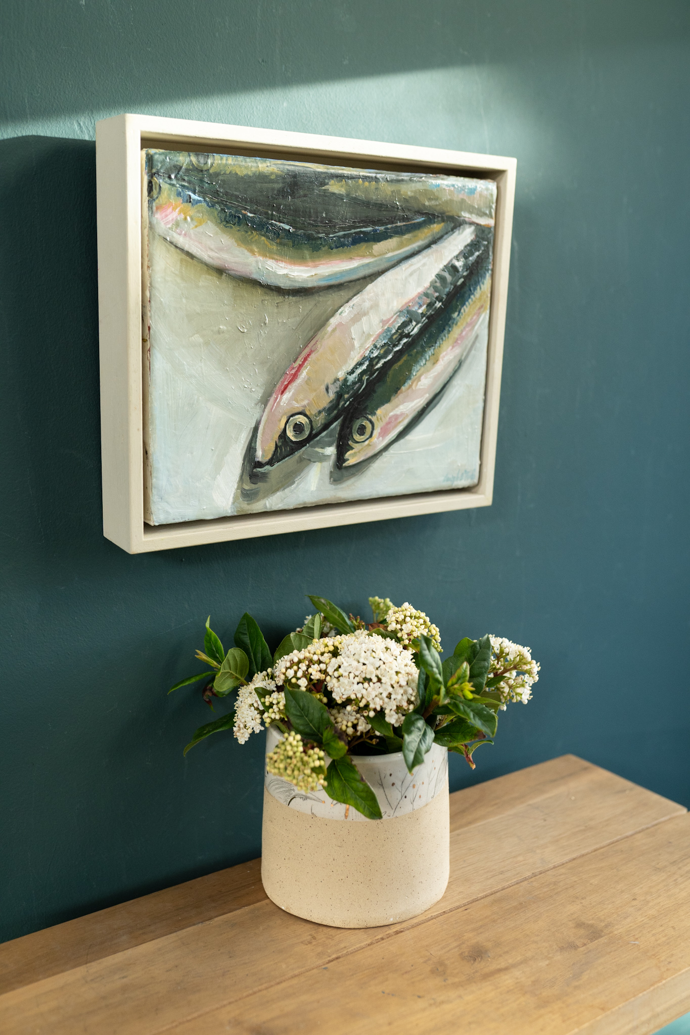 Fish Oonagh O Toole Irish Art Oil Painting Kilbaha Gallery Original Irish Art Interiors