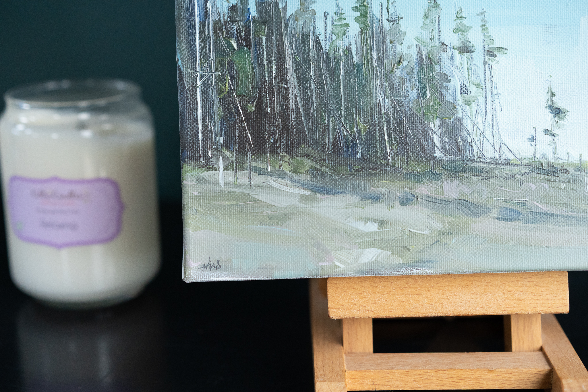 Kaye Maahs original oil painting oil on canvas contemporary art Irish gift wild atlantic way beautiful interiors house home office design decor gift