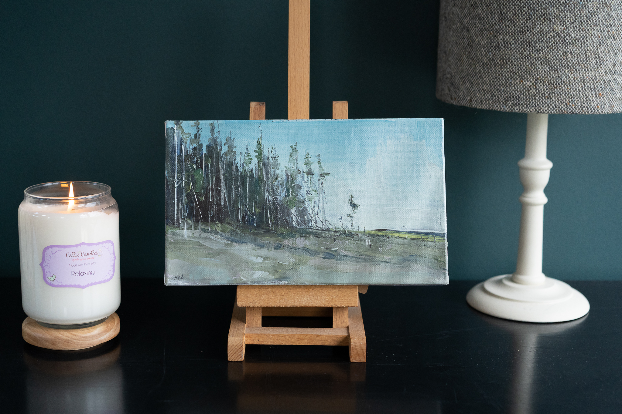 Kaye Maahs original oil painting oil on canvas contemporary art Irish gift wild atlantic way beautiful interiors house home office design decor gift