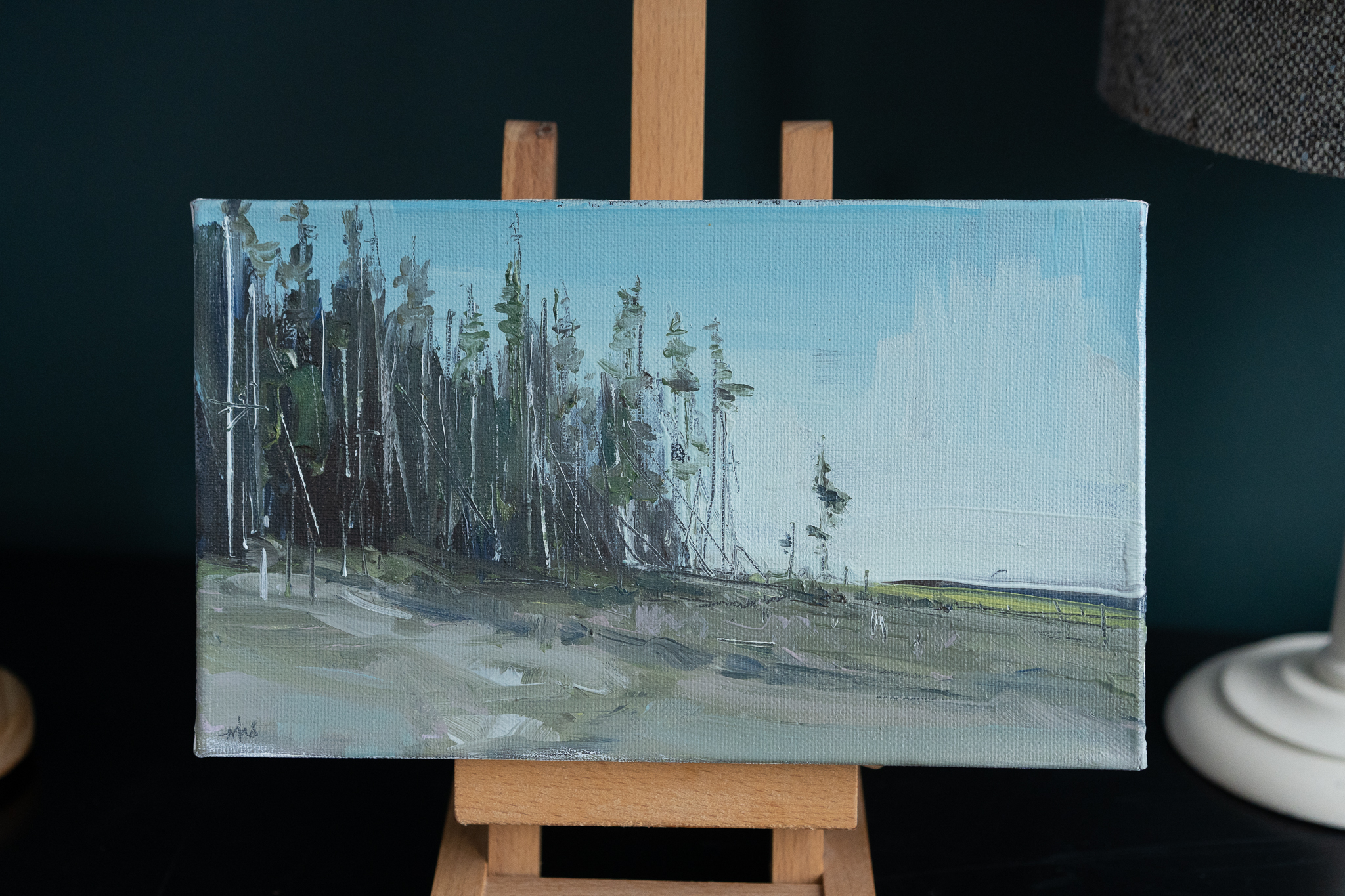 Kaye Maahs original oil painting oil on canvas contemporary art Irish gift wild atlantic way beautiful interiors house home office design decor gift