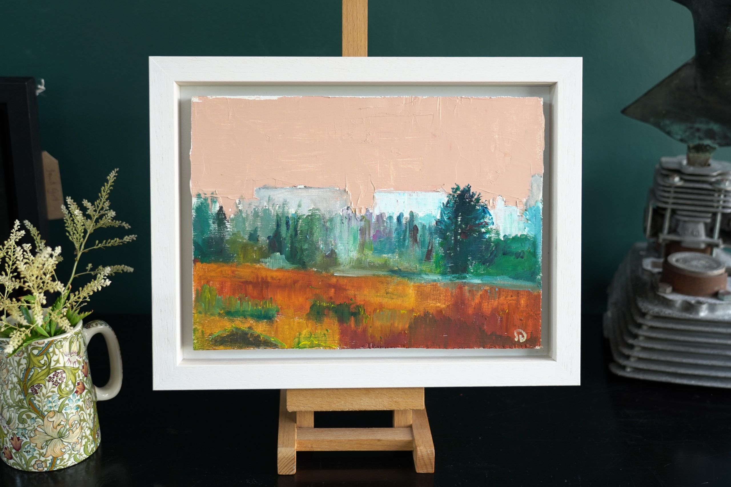 Steve Wickham Original art oils on canvas Nevada Wickham Musician Waterboys art painting original work Kilbaha Gallery Ireland Irish Interiors