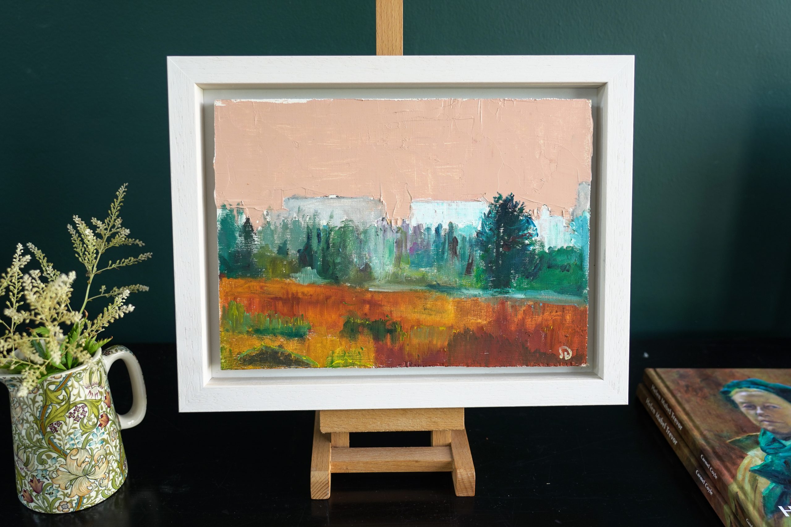 Steve Wickham Original art oils on canvas Nevada Wickham Musician Waterboys art painting original work Kilbaha Gallery Ireland Irish Interiors