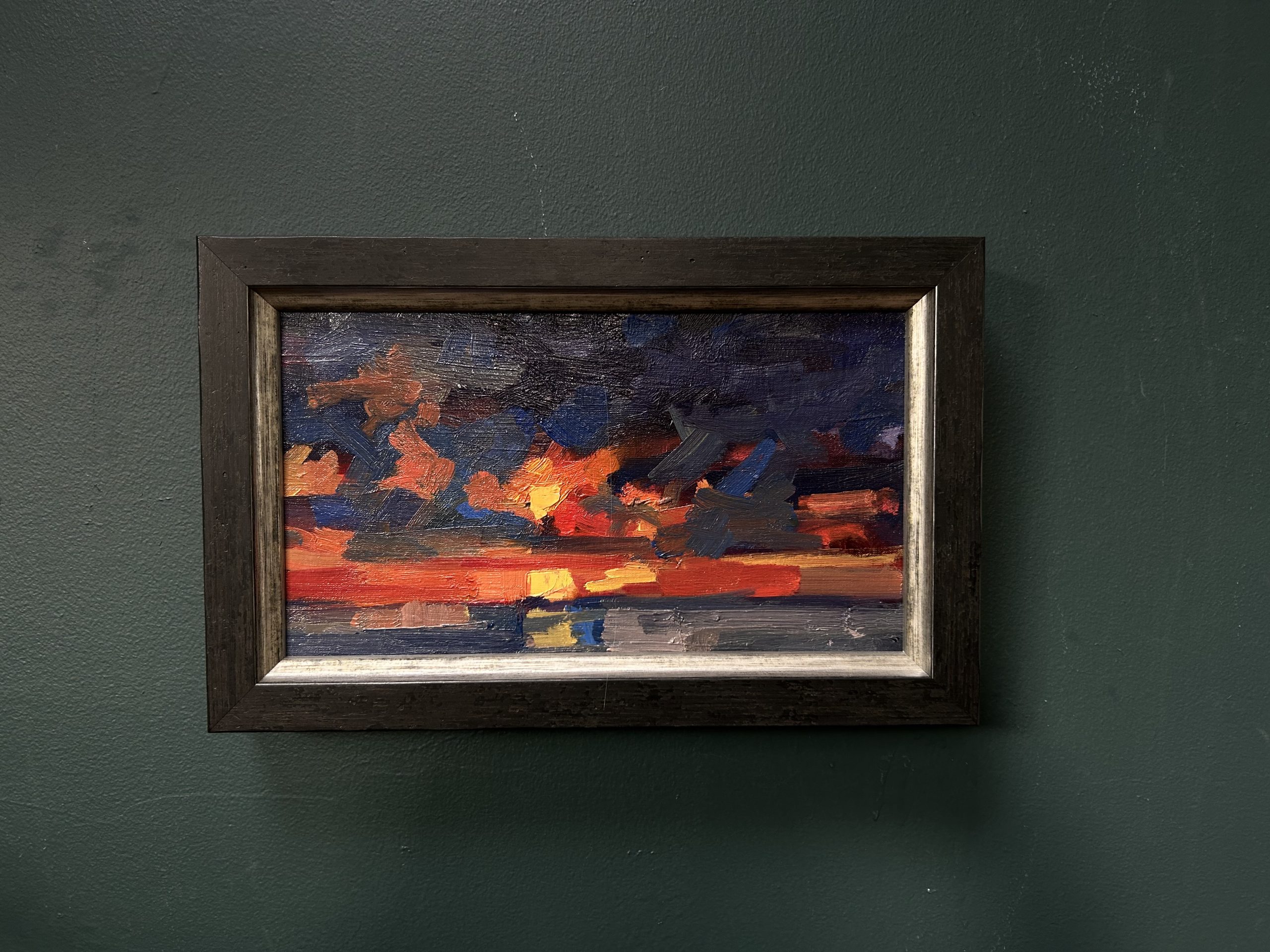 Bairbre Duggan Ireland Oil landscape painting Irish Interiors rich colours collectable art