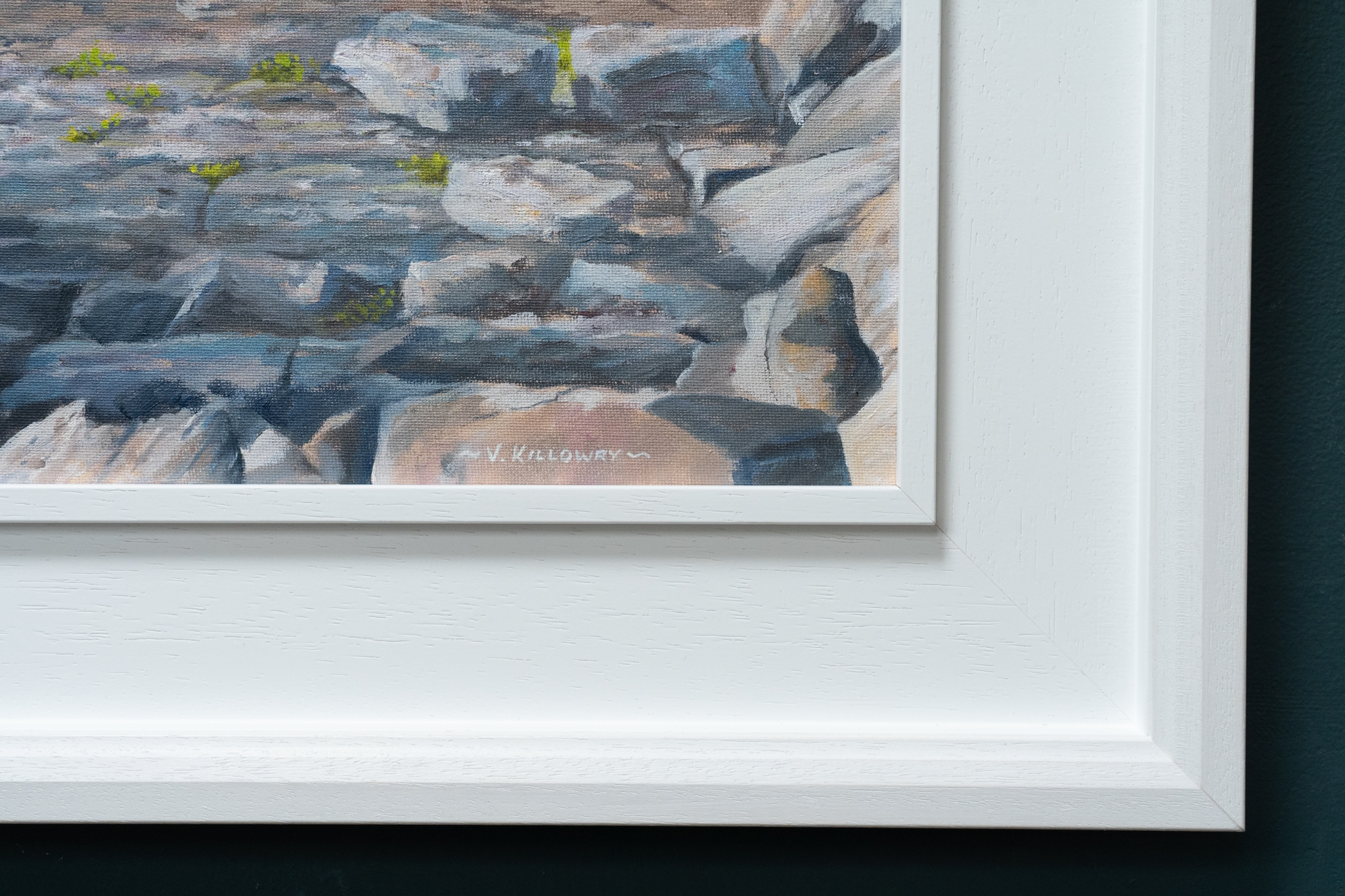 Vincent Killowry Fine Art The Burren Series Co Clare North Clare Visit Clare Irish Art Original Oil Painting Ireland West of Ireland Wild Atlantic Way Kilbaha Gallery Interiors Irish art and Interiors