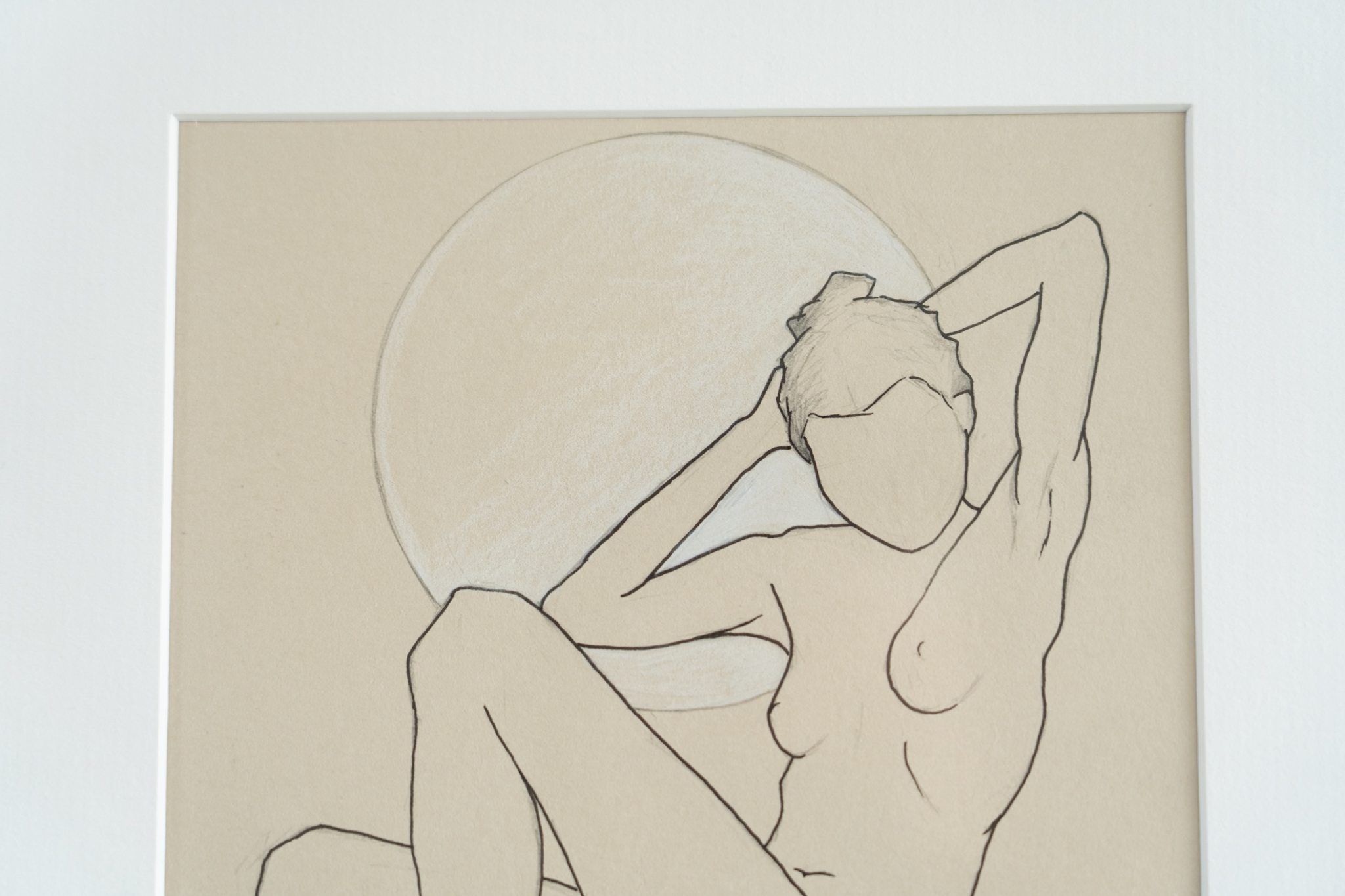 Adam Pomeroy Life Drawings female figures original drawings Ireland Irish art beautiful interiors study gallery wall sketches Irish art original work collectable artist Kilbaha Gallery