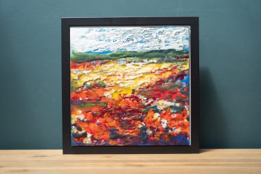 Pauline Dunleavy Encaustic Art original Irish art pigmented wax beautiful colour palette rich and diverse range gorgeous pieces Interiors Irish art Kilbaha Gallery