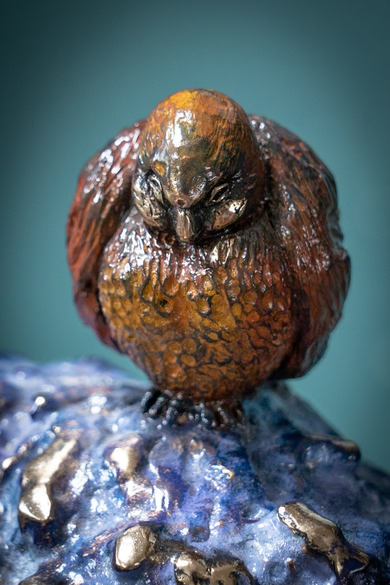 Arturas Karabanovas Bronze Sculpture Original Irish art beautiful unique piece sea horses sheep animals art bronze and picasso marble sculpture Interiors Irish art and Interiors beautiful piece unique one off intricate metal finishing detailings Kilbaha Gallery