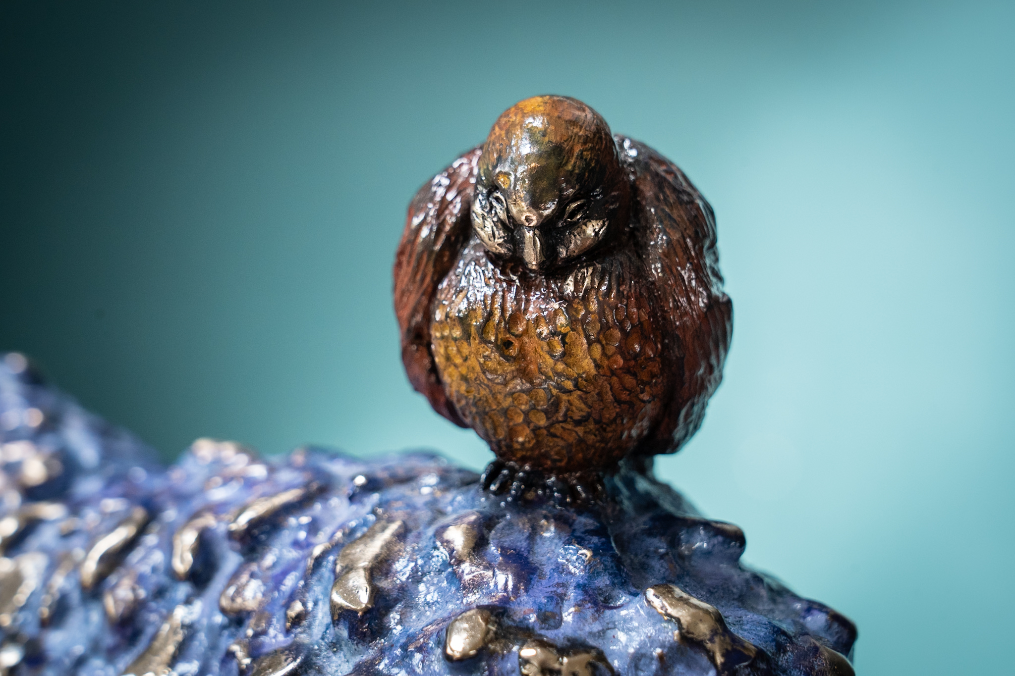 Arturas Karabanovas Bronze Sculpture Original Irish art beautiful unique piece sea horses sheep animals art bronze and picasso marble sculpture Interiors Irish art and Interiors beautiful piece unique one off intricate metal finishing detailings Kilbaha Gallery