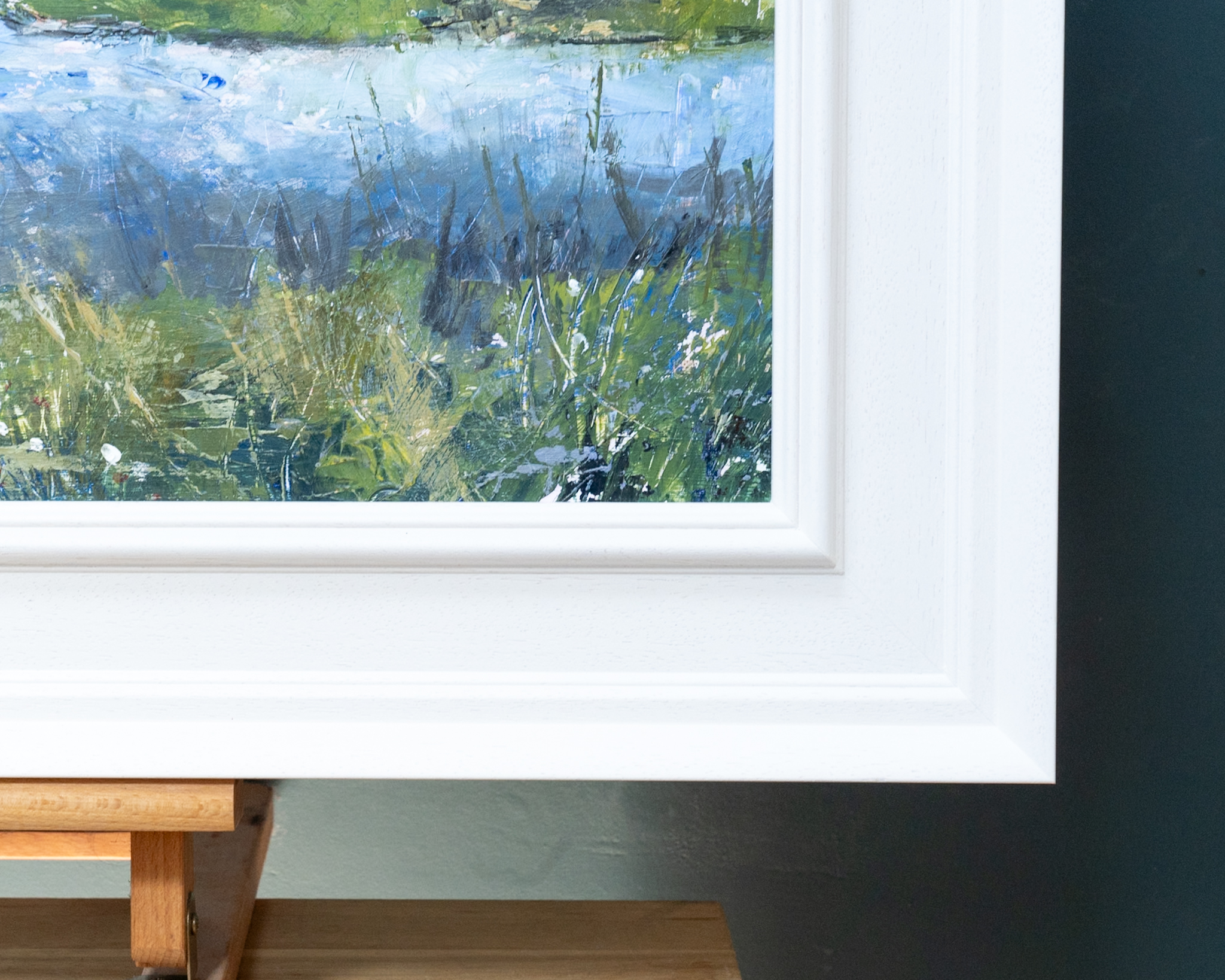 Claire mcMahon Kilkee Original Oil Painting Byrnes Cove beautiful pieces Irish art Kilbaha Gallery Interiors Art and Interiors Ireland Seascape Loop Head Moyasta Bog