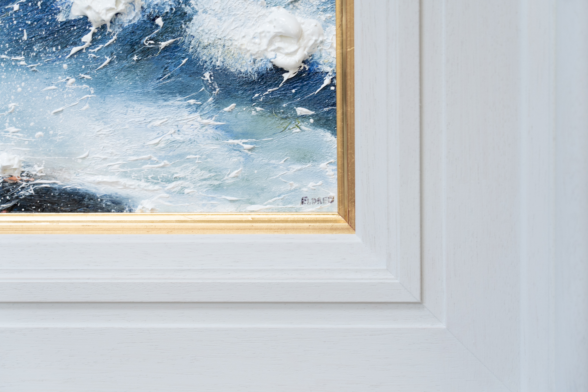 Mark Eldred Original Irish Art oil painting seascape coastal paintings beautiful Irish art Ireland cliff coast Interiors