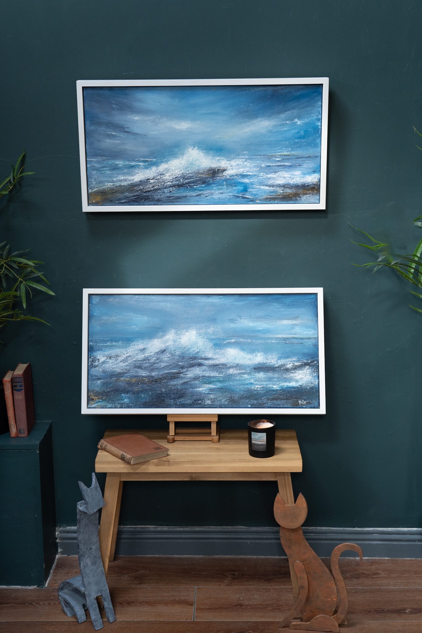 Fiona ni Chuinn Ireland WAW Irish art original art painting seascape oils oil on canvas beautiful art Irish Interiors Kilbaha Gallery