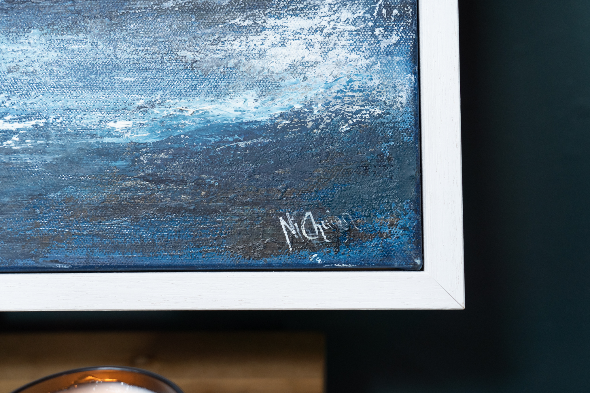Fiona ni Chuinn Ireland WAW Irish art original art painting seascape oils oil on canvas beautiful art Irish Interiors Kilbaha Gallery