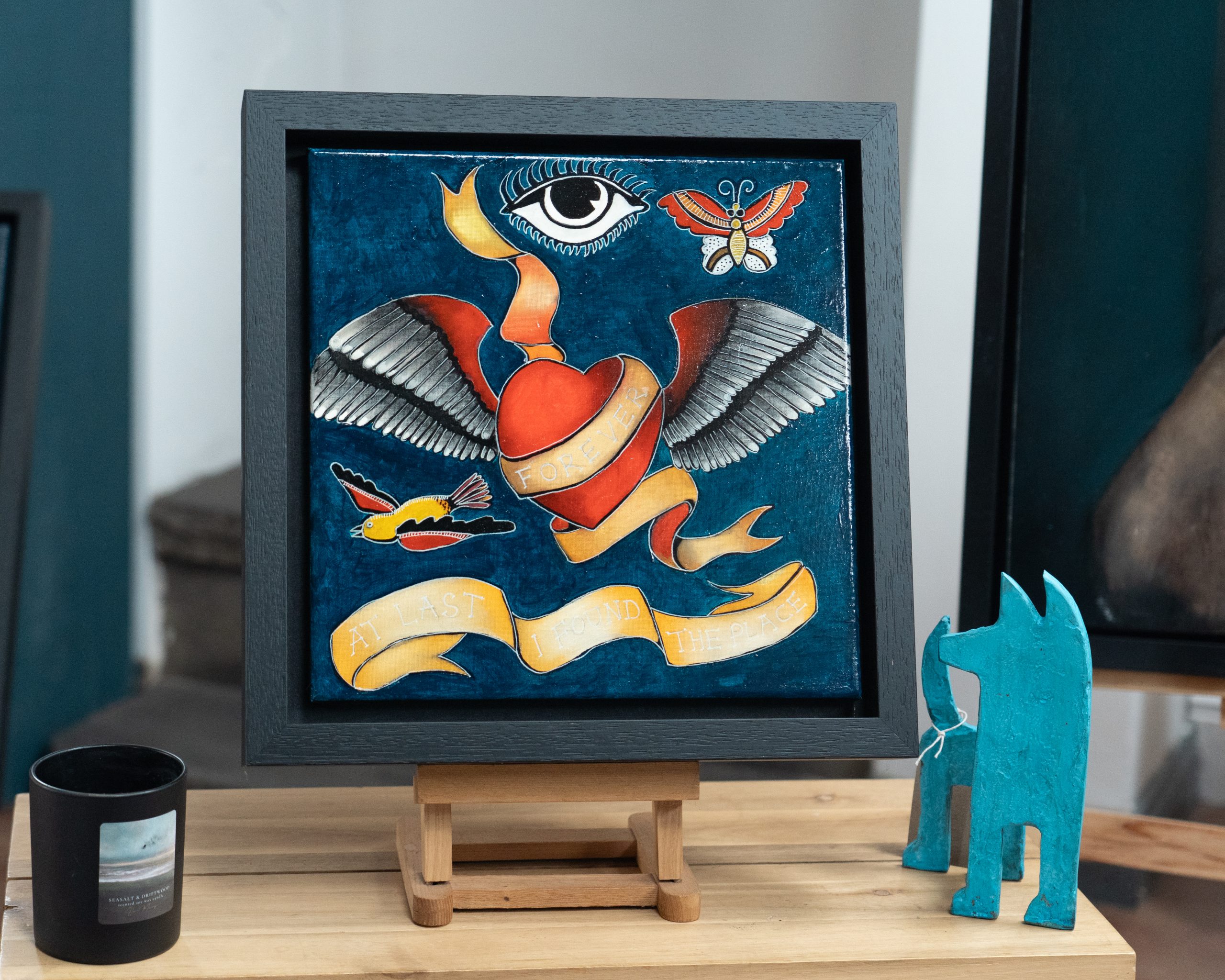 Heidi Wickham Original Art Paintings acrylic on canvas beautiful Irish art modern homes vibrant artwork Kilbaha Gallery