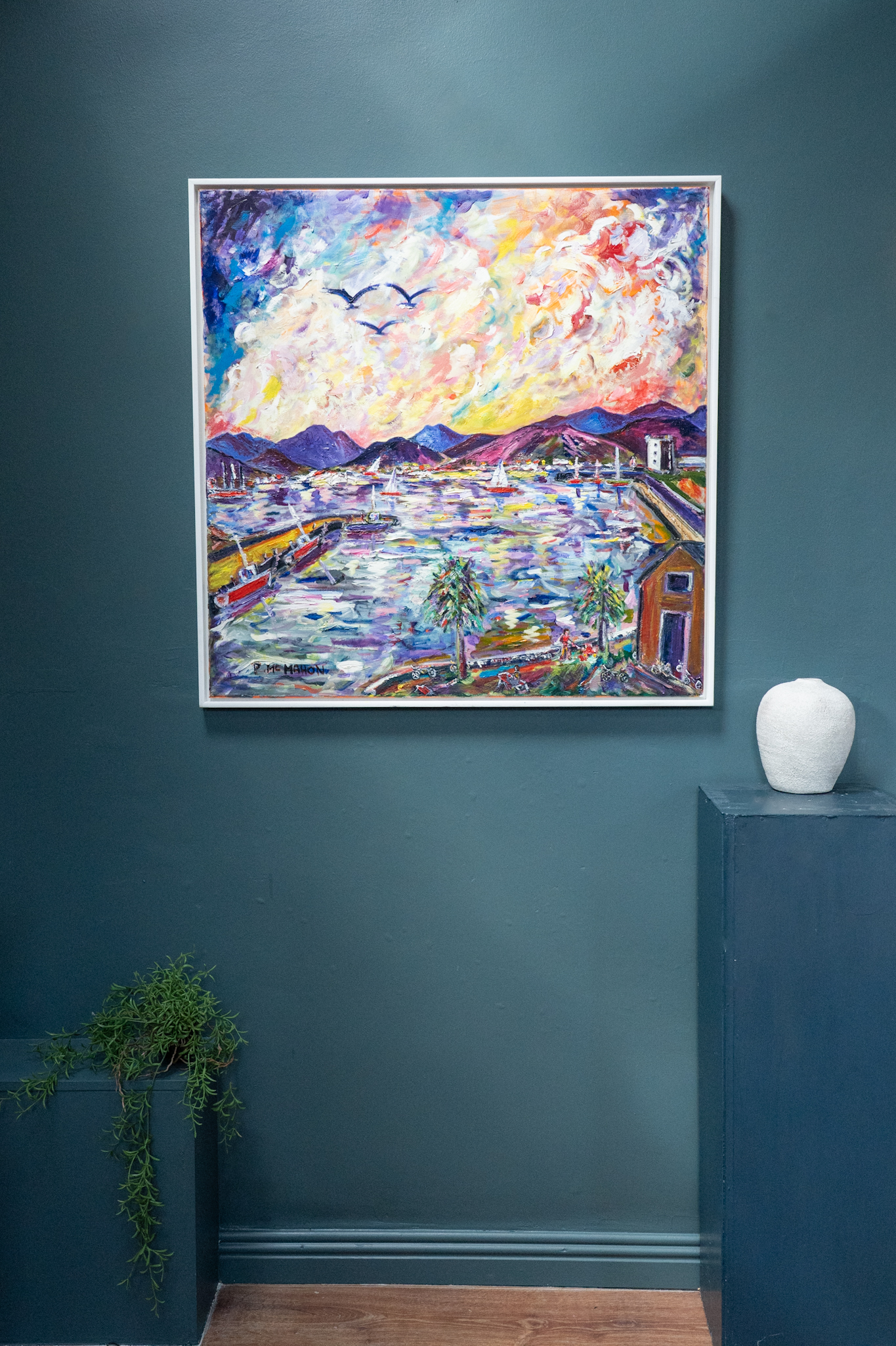 Paul McMahon Original Irish art abstract expressionism ireland beautiful original Irish art