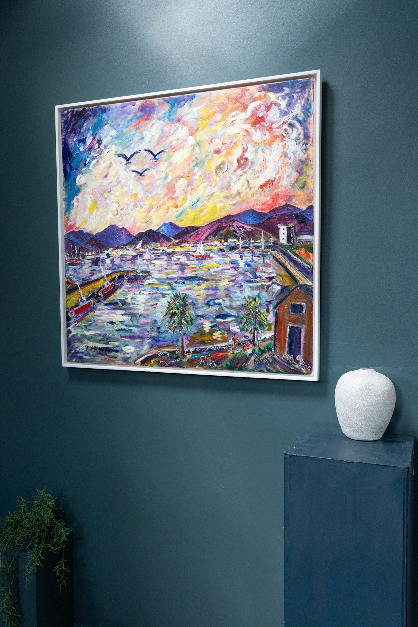 Paul McMahon Original Irish art abstract expressionism ireland beautiful original Irish art