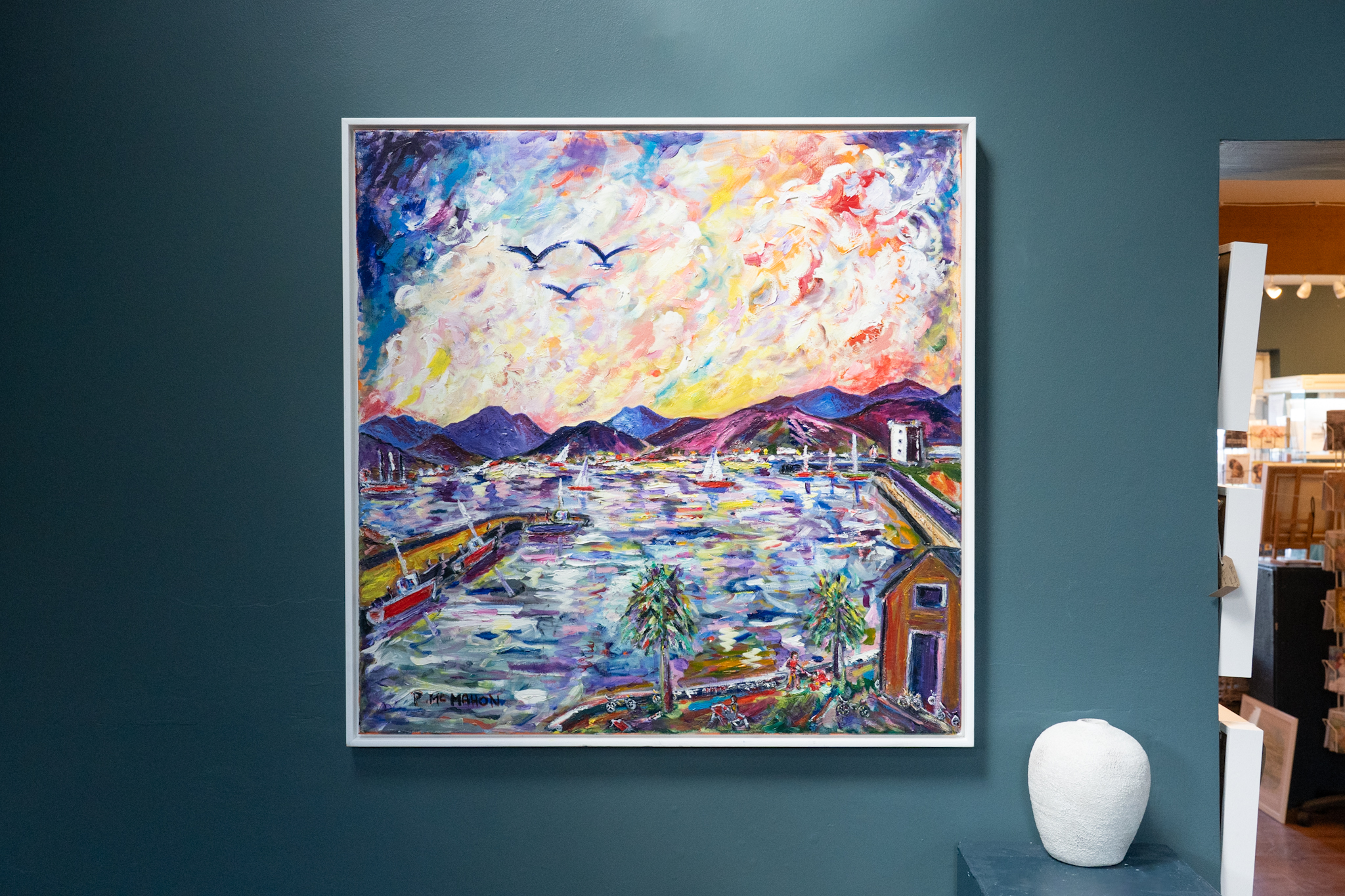 Paul McMahon Original Irish art abstract expressionism ireland beautiful original Irish art