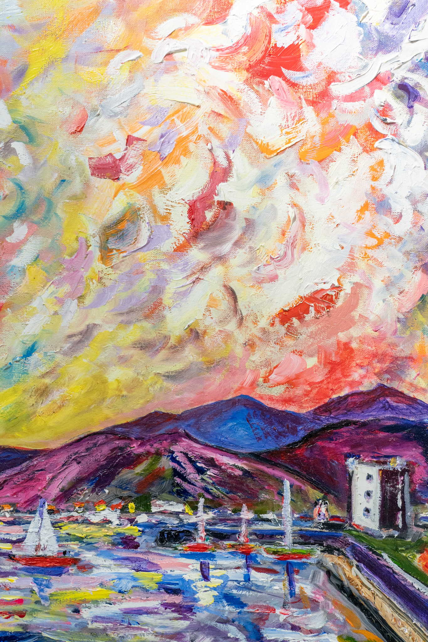 Paul McMahon Original Irish art abstract expressionism ireland beautiful original Irish art