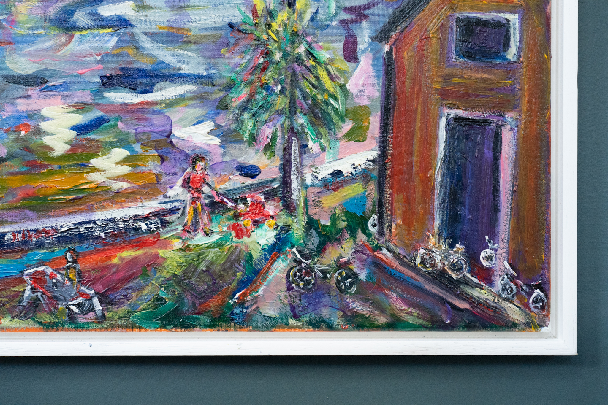 Paul McMahon Original Irish art abstract expressionism ireland beautiful original Irish art