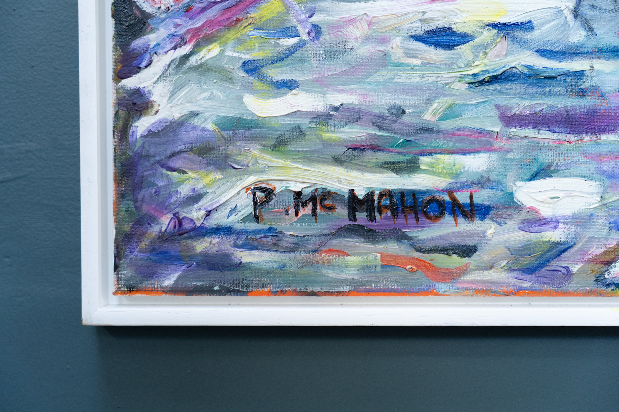 Paul McMahon Original Irish art abstract expressionism ireland beautiful original Irish art