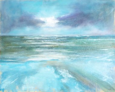 Claire McMahon Kilkee oil on canvas original Irish art Ireland Irish Interiors Ireland Kilbaha Gallery Ireland Irish Art