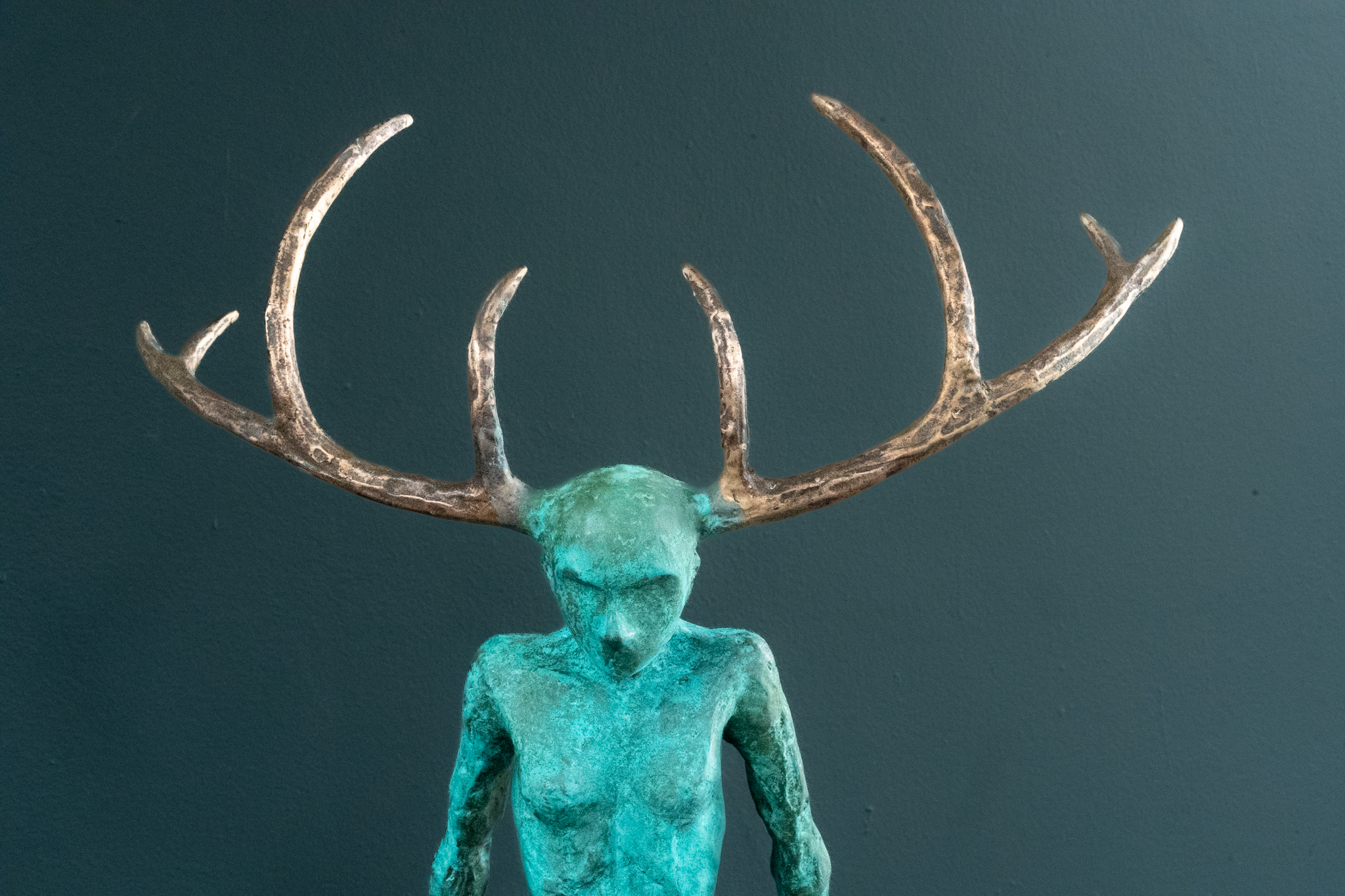 Resistance II by Adam Pomeroy for Kilbaha Gallery Irelands contemporary art gallery online bronze sculpture female empowerment Ireland Irish art Interiors bronze foundry sculpture Kilbaha Gallery