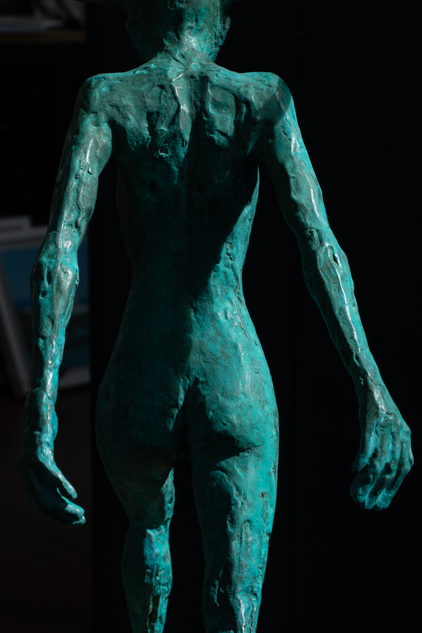 Resistance II by Adam Pomeroy for Kilbaha Gallery Irelands contemporary art gallery online bronze sculpture female empowerment Ireland Irish art Interiors bronze foundry sculpture Kilbaha Gallery