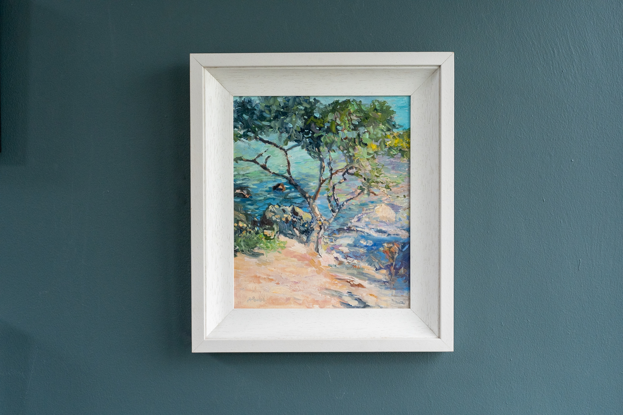 Fiona Power oils on canvas beautiful painting landscape skies beautiful seascapes gorgeous colours rich colour palette striking work Kilbaha Gallery Ireland Wild Atlantic Way Art on the WAW Interiors Decor contemporary homes modern spaces
