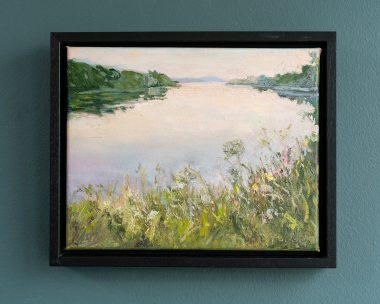 Fiona Power oils on canvas beautiful painting landscape skies beautiful seascapes gorgeous colours rich colour palette striking work Kilbaha Gallery Ireland Wild Atlantic Way Art on the WAW Interiors Decor contemporary homes modern spaces