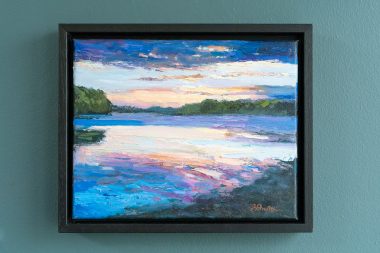 Fiona Power oils on canvas beautiful painting landscape skies beautiful seascapes gorgeous colours rich colour palette striking work Kilbaha Gallery Ireland Wild Atlantic Way Art on the WAW Interiors Decor contemporary homes modern spaces