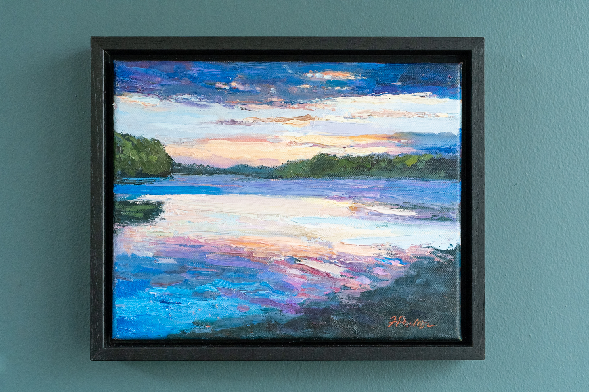 Fiona Power oils on canvas beautiful painting landscape skies beautiful seascapes gorgeous colours rich colour palette striking work Kilbaha Gallery Ireland Wild Atlantic Way Art on the WAW Interiors Decor contemporary homes modern spaces