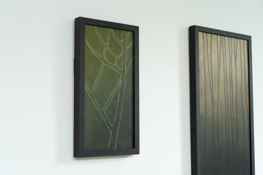 Adam Pomeroy Kilbaha Gallery Original Irish Art Ireland Reawakening Ireland's ancient woodlands forests trees acrylics on canvas beautiful woodland paintings ethereal beautiful calming and striking Kilbaha Gallery collectable work