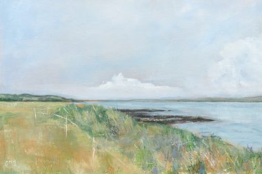 Claire McMahon original oil painting Loop Head beautiful scenery glasheen doonaha co clare West of Ireland seascape Wild Atlantic Way Shannon Estuary beautiful views Interiors