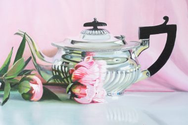 Tea with Peonies