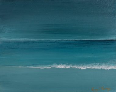 Hazel Murray Irish artist seascape framed original acrylics beautiful painting beach Doughmore Dunes Irish Interiors sandy muted tones Kilbaha Gallery teals blues greens Interiors