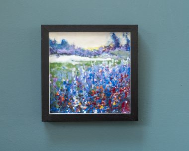 A Gust Of Memory (Encaustic)